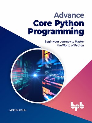 cover image of Advance Core Python Programming<p>
